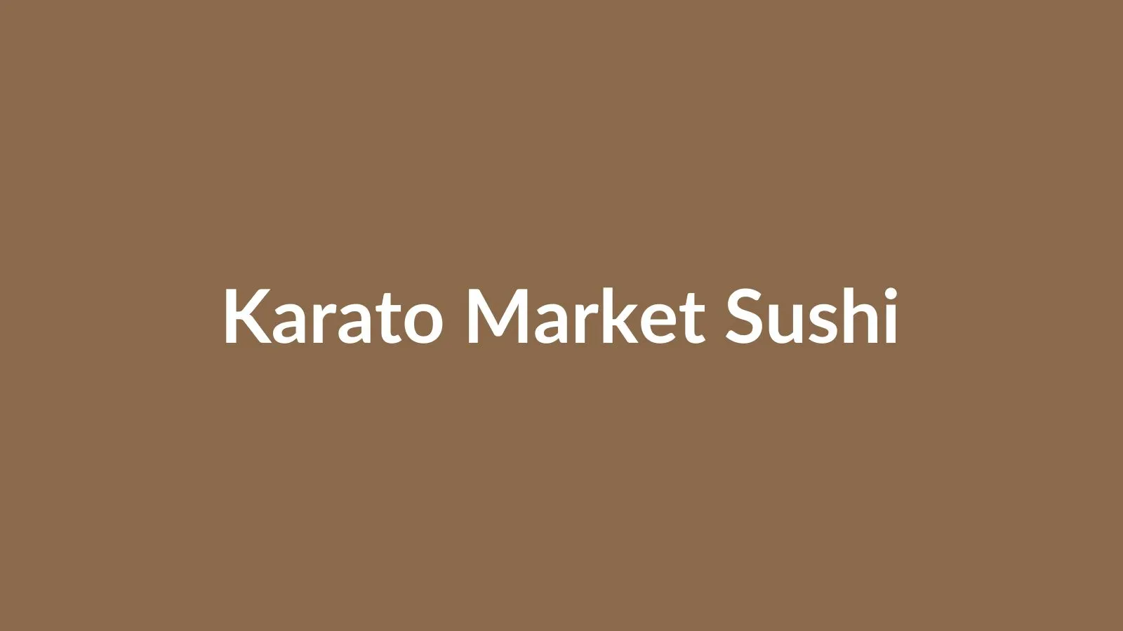 Karato Fish Market tuna auction floor and weekend market stalls